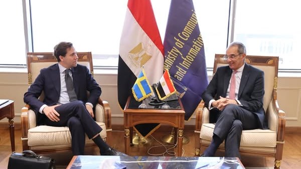 آفاق جديدة للتعاون في مجالات البنية التحتية الرقمية بين مصر والسويد آفاق جديدة للتعاون في مجالات البنية التحتية الرقمية بين مصر والسويد