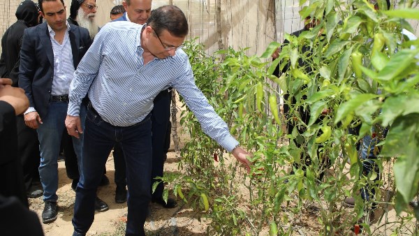 وزير الزراعة يتفقد المزارع والمشروعات الإنتاجية بدير مارمينا بالإسكندرية وزير الزراعة يتفقد المزارع والمشروعات الإنتاجية بدير مارمينا بالإسكندرية