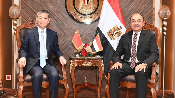 وزير قطاع الأعمال العام يستقبل السفير الصيني بالقاهرة وزير قطاع الأعمال العام يستقبل السفير الصيني بالقاهرة