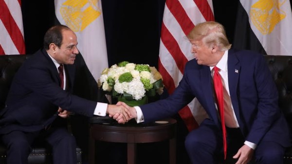 الرئيس السيسي وترامب