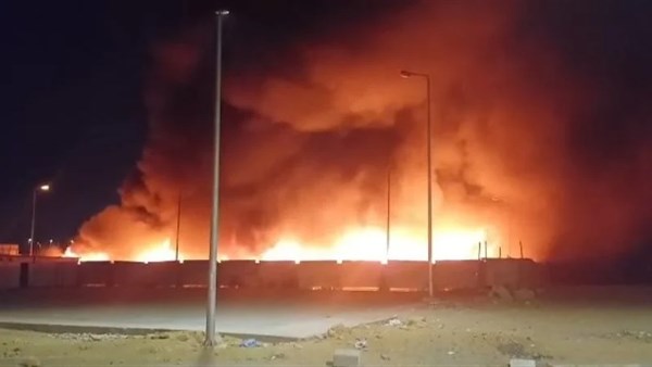 تطورات جديدة في حريق أسواق الخير بمدينة الشروق تطورات جديدة في حريق أسواق الخير بمدينة الشروق