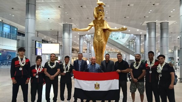 بعثة مصر للمصارعة