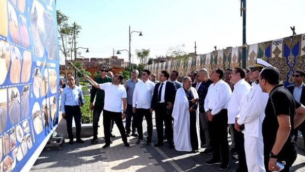 رئيس الوزراء يفتتح المحور المروري الجديد لمدخل شبين الكوم