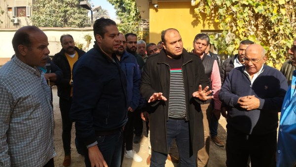 رئيس مياه الشرب بالجيزة