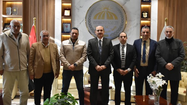 تعاون بين مدينة السادات وجامعة السادات 