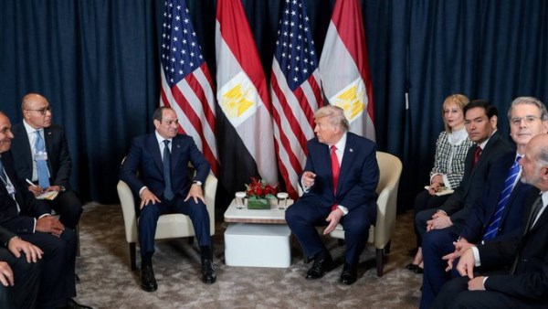 الرئيس السيسي وترامب