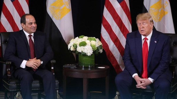 الرئيس السيسي وترامب