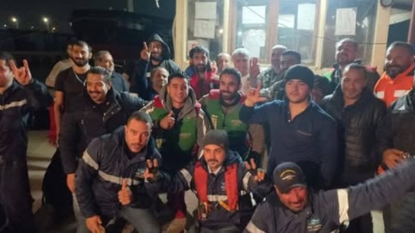 هيئة قناة السويس تعلن نجاح جهود الإنقاذ البحري في إنقاذ طاقم سفينة البضائع " FENER"