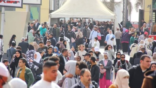 5 ملايين زائر لمعرض القاهرة الدولي للكتاب خلال 10 أيام