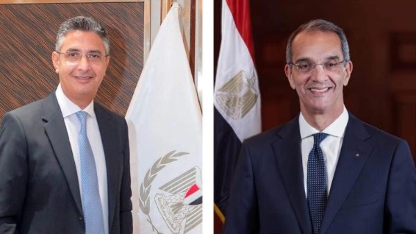 وزيرا الاتصالات والتموين