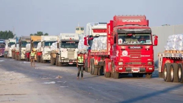 قافلة المساعدات الانسانية