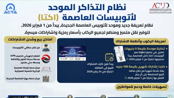 تذاكر اتوبيسات العاصمة 