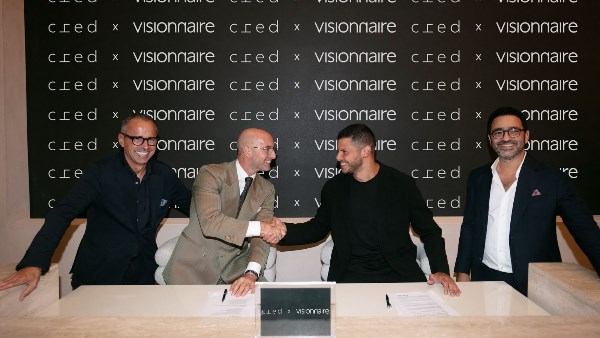 شركة CRED تتعاون مع العلامة الإيطالية Visionnaire