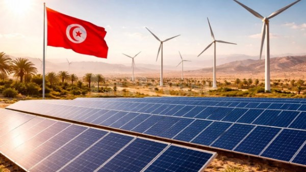 تونس تستهدف رفع حصة الطاقة المتجددة في الكهرباء إلى 16% خلال 2027