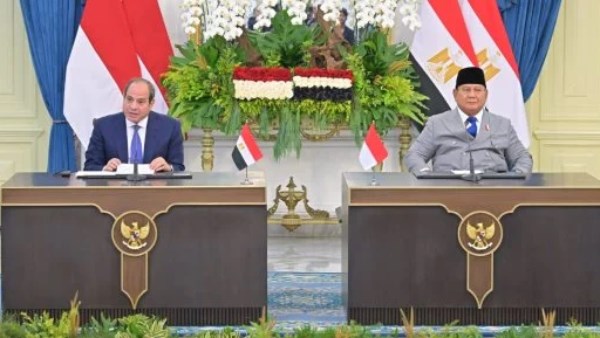 الرئيس السيسي ونظيره الأندونيسي