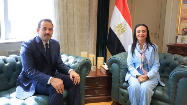 وزيرة التضامن والدكتور بهاء الغنام