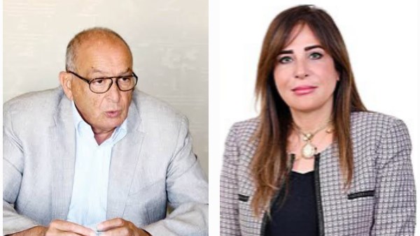 المهندس ممدوح بدر الدين والمهندسة راندة المنشاوي 