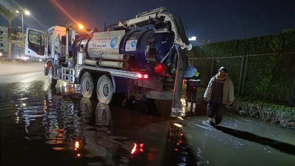 الصرف الصحي بالقاهرة 