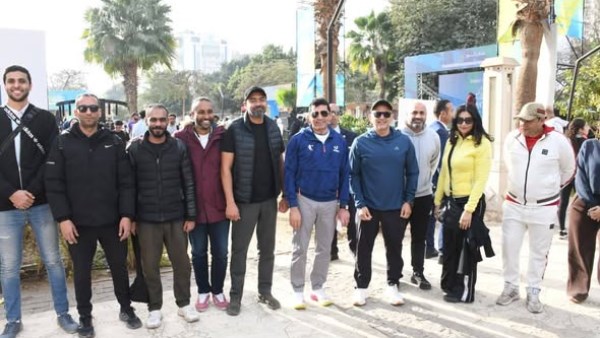 وزير الشباب يطلق شارة بدء النسخة الثانية عشرة من ماراثون القاهرة الدولي