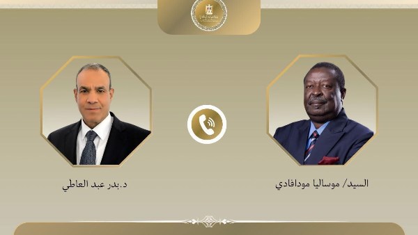 وزير الخارجية ونظيره الكيني