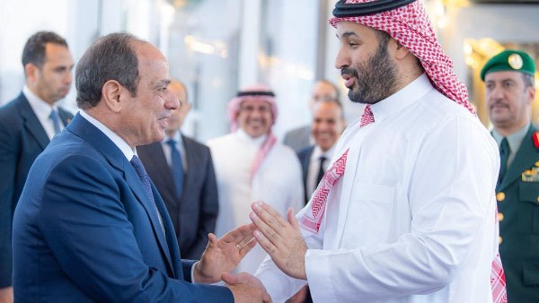 الرئيس السيسي و ولي العهد السعودي 