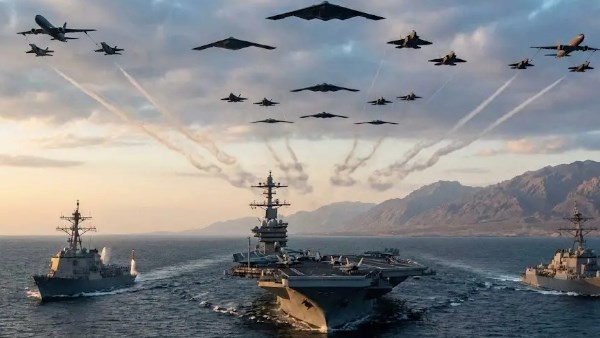 ترامب: الولايات المتحدة أغرقت تسع سفن حربية إيرانية ودمّرت جزءاً من مقر البحرية