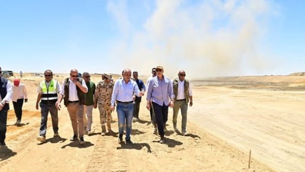 وزير الري: تقدم ملحوظ في أعمال تطوير مفيض توشكى