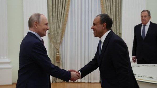 وزير الخارجية وبوتين