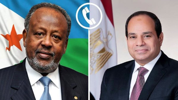  الرئيس السيسي ونظيره الجيبوتي