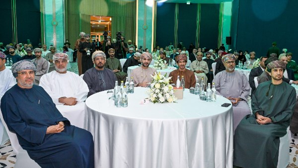 جانب من الحفل مع صاحب السمو السيد فهر بن فاتك ال سعيد