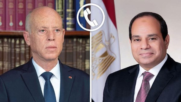 الرئيس السيسي يتلقى اتصالًا هاتفيًا من نظيره التونسي للتهنئة بعيد الأضحى