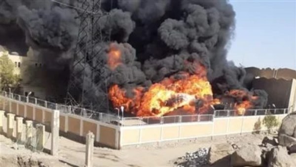 الكهرباء: السيطرة على حريق محدود بمحطة محولات في أسوان