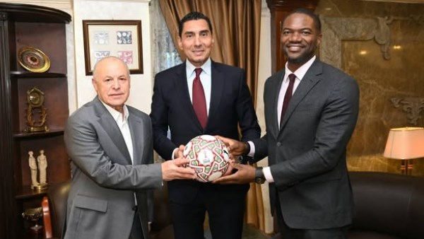 وزير الرياضة يستعرض مستجدات تنفيذ المقر الجديد للكاف بالعاصمة الجديدة