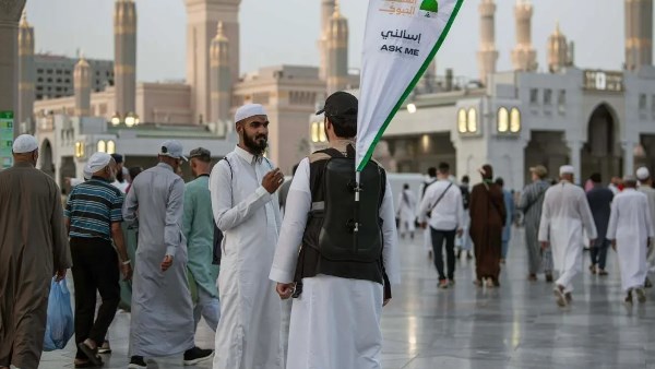 جهود ميدانية مكثفة لخدمة زوار المسجد النبوي وساحاته
