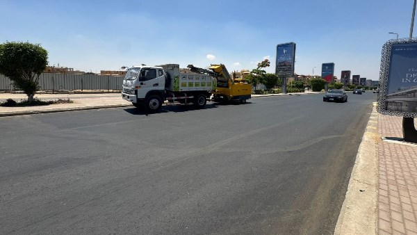 تطوير البنية التحتية بمدينة الشيخ زايد 