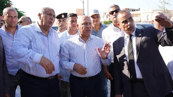 وزير النقل ومحافظ مطروح