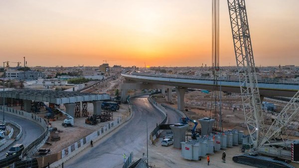 تطوير طرق الرياض بالسعودية