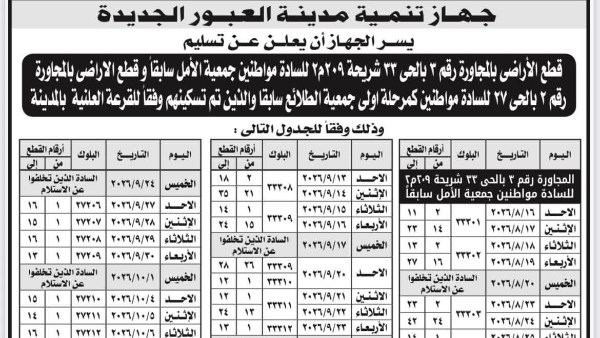 العبور الجديدة 