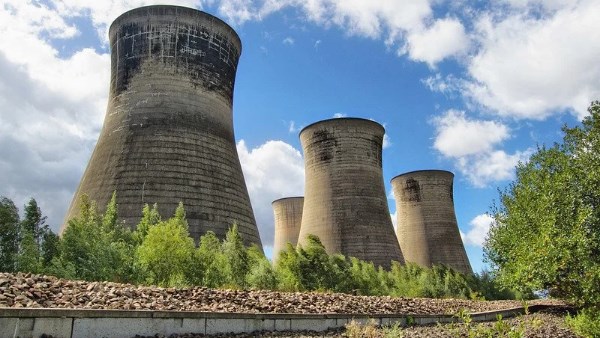 A small power plant in the U.K