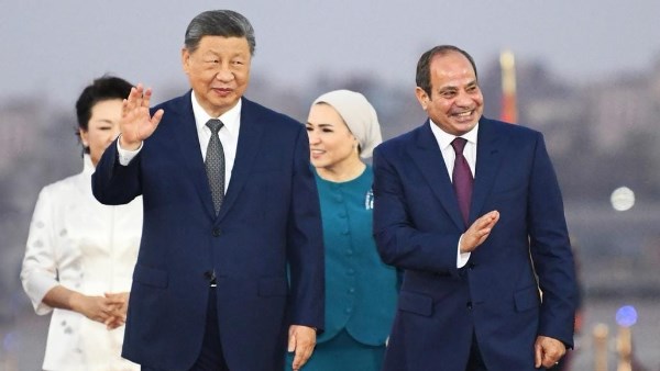 الرئيس السيسي والرئيس الصيني