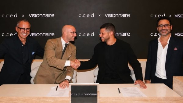 شركة CRED تتعاون مع العلامة الإيطالية Visionnaire