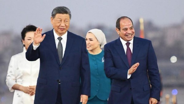 الرئيس عبد الفتاح السيسي و الرئيس شي جين بينج