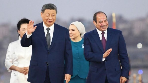 الرئيس عبد الفتاح السيسي و الرئيس شي جين بينج
