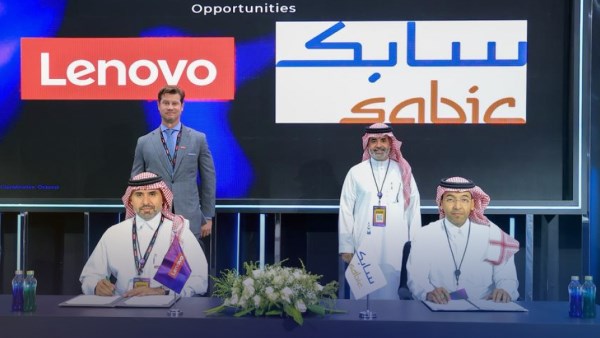 «سابك» و«لينوفو» توقّعان مذكرة تفاهم لتعزيز التعاون في الصناعة والتقنية