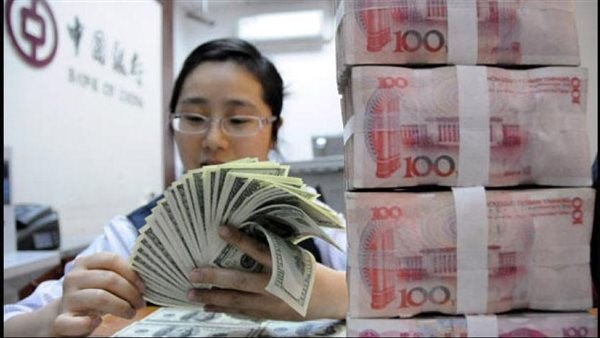 ارتفاع احتياطيات النقد الأجنبي في الصين إلى 3.44 تريليونات دولار
