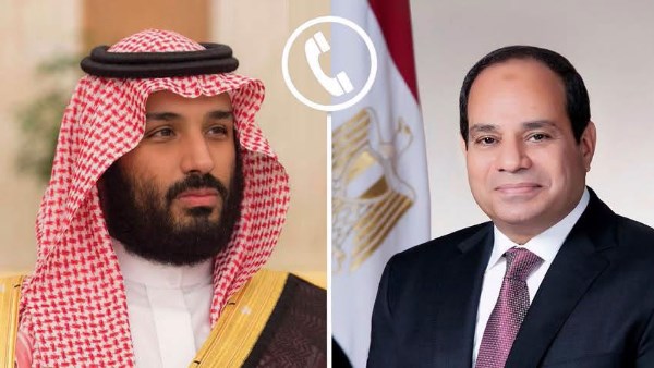 الرئيس السيسى والأمير محمد بن سلمان